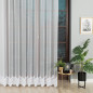 Firanka haftowana biała 280cm z wzorem na dole, EAN: 5907693245020