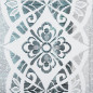 Klaudia panel żakardowy gotowy 60x160 cm, kolor biały 001, EAN: 5907693233768