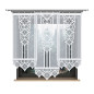 Klaudia panel żakardowy gotowy, szerokość 60 x wysokość 160cm, kolor 001 biały