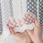 Firanka haftowana ze wzorem po całości 160cm biały EAN: 5907693240384