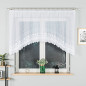 Firanka Jowita żakardowa 250x120 cm pasy biały EAN: 5907693239197