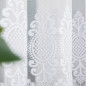 Firanka Haftowana Biała z Wzorem na Dole, 120cm, EAN: 5907693266636