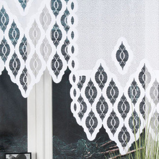 Otto  panel żakardowy gotowy, szerokość 160 x wysokość 120cm, kolor 001 biały