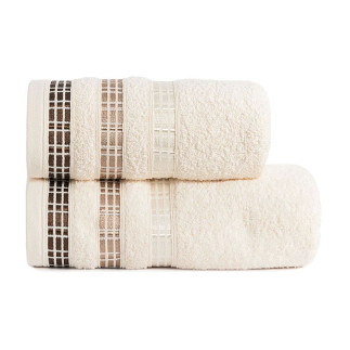 Luxury ręcznik, 50x90cm, kolor 783 kremowy
