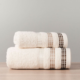 Luxury ręcznik, 50x90cm, kolor 783 kremowy