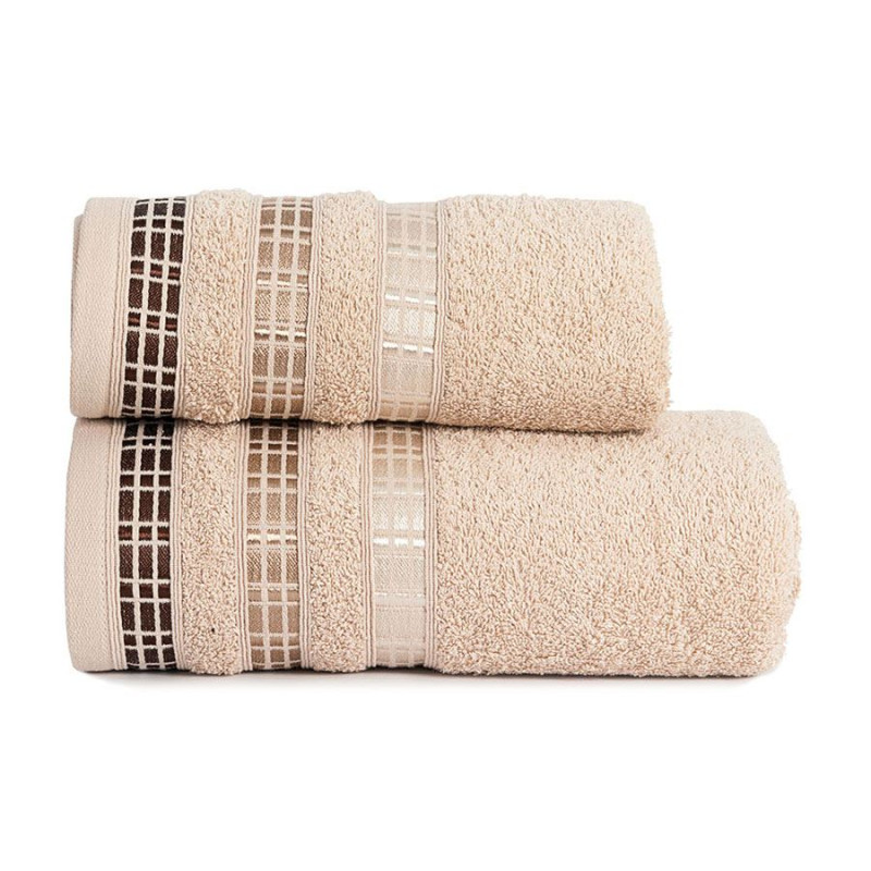 Ręcznik Luxury 50x90cm Beżowy 790 - EAN: 5907693225817