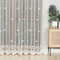 Firanka żakardowa pasowa 250cm kremowa 012, EAN: 5907693251601