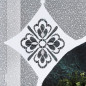 Anita Panel Żakardowy Gotowy 160x160cm Biały EAN: 5907693234949
