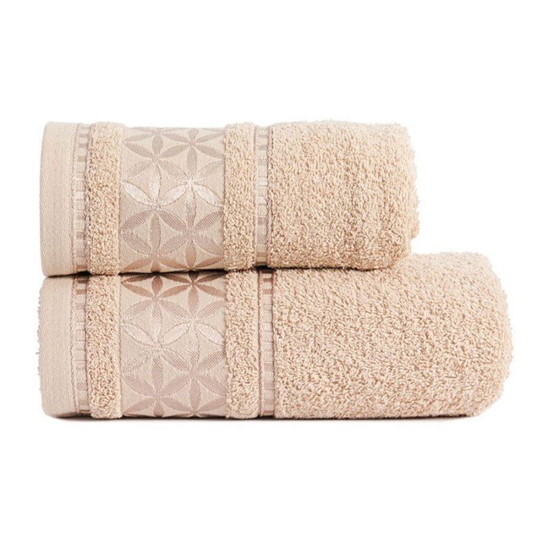 Ręcznik Paola 50x90cm Beżowy 509 EAN: 5907693225909