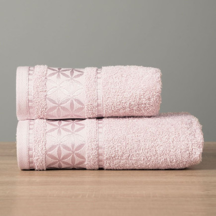 Paola ręcznik, 50x90cm, kolor 019 pudrowy