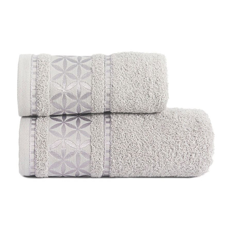 Ręcznik Paola 50x90cm Srebrny 712 EAN: 5907693225923