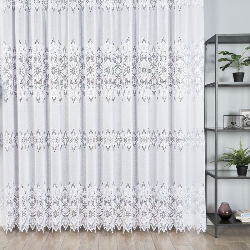 Firanka żakardowa 250cm biały 001 EAN: 5907693248281