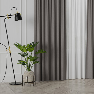 Mirabel tkanina dekoracyjna 320cm kolor 907 ciepły szary EAN: 5907693263802