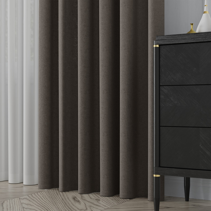 Mirabel Tkanina Dekoracyjna 320cm Szarobrązowa 909 EAN: 5907693263819