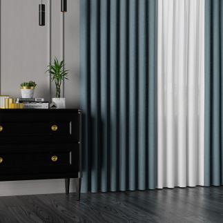 Mirabel tkanina dekoracyjna 320cm kolor petrol 927 EAN: 5907693263987