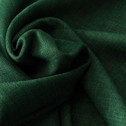 Dante tkanina dekoracyjna typu blackout, wysokość 300cm, kolor 027 butelkowy zielony