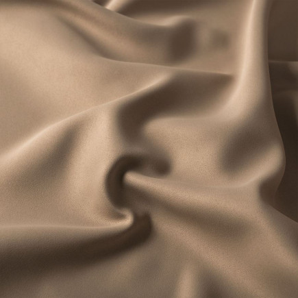 Greta tkanina dekoracyjna typu blackout, wysokość 320cm, kolor 007 jasny brązowy