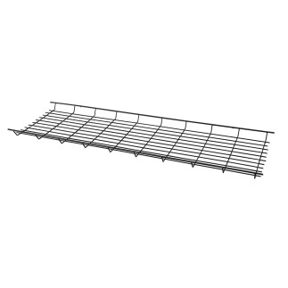 Suszarka meblowa 80cm czarna z tacką
