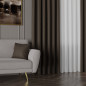 Sybilla Tkanina Dekoracyjna 320cm Ciemny Brązowy 120 EAN: 5907693263635