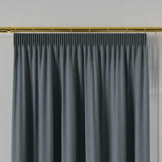 Rufus tkanina dekoracyjna dwustronna, wysokość 320cm, kolor 675 szaroniebieski