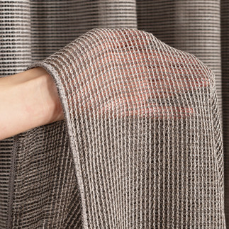 Altera firanka, wysokość 315cm, kolor 015 ciemny szary z błyskiem