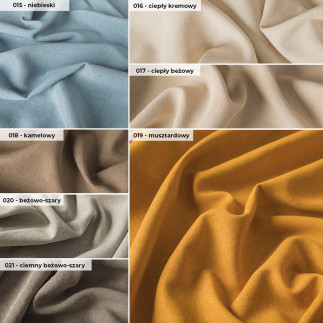 Ibiza tkanina dekoracyjna, wysokość 300cm, kolor 014 granatowy