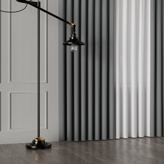 Lima tkanina dekoracyjna, wysokość 300cm, kolor 031 ciemny szary
