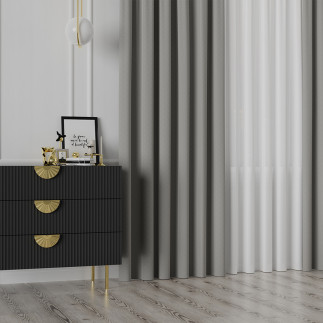 Lima tkanina dekoracyjna, wysokość 300cm, kolor 030 szary