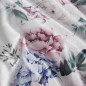 Peoni zasłona gotowa velvetowa na taśmie/krytych szelkach, szerokość 140 x wysokość 250cm, kolor 001 różowy