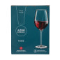 Kieliszki do wina czerwonego Plisse 500 ml, 4 szt.
