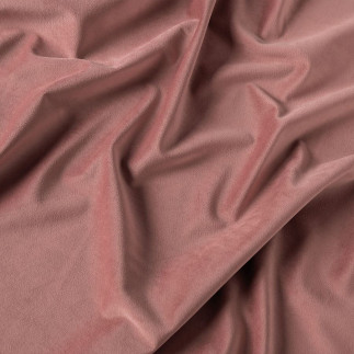 Velvet tkanina dekoracyjna, wysokość 280cm, kolor 034 ciemny pudrowy różowy