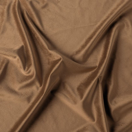 Velvet tkanina dekoracyjna, wysokość 300cm, kolor 015 ciepły brązowy