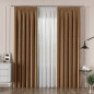 Velvet Tkanina Dekoracyjna 300cm Ciepły Brąz 015 EAN: 5907693242180