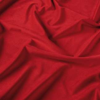 Velvet tkanina dekoracyjna, wysokość 300cm, kolor 043 czerwony