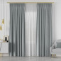 Velvet Tkanina Dekoracyjna 300cm Pastelowy Szary EAN: 5907693242432