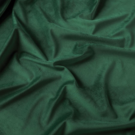 Velvet tkanina dekoracyjna, wysokość 300cm, kolor 094 butelkowy zielony