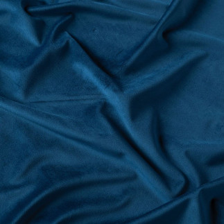 Velvet tkanina dekoracyjna, wysokość 300cm, kolor 108 ciemny niebieski