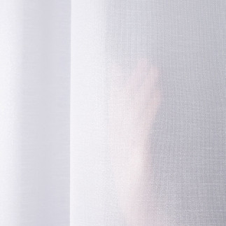 Demi firanka z ołowianką, wysokość 300cm, kolor 001 biały z błyskiem