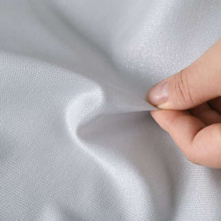 Demi firanka z ołowianką, wysokość 300cm, kolor 001 biały z błyskiem