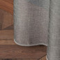 Ismena tkanina dekoracyjna kreszowana z ołowianką, wysokość 290cm, kolor 004 ciemny szary