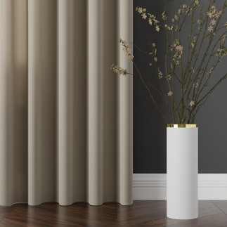 Lotus tkanina dekoracyjna wodoodporna, wysokość 300cm, kolor 008 chłodny beżowy