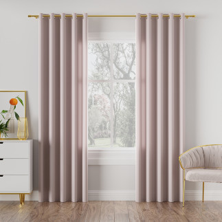 Lotus tkanina dekoracyjna wodoodporna, wysokość 300cm, kolor 010 pastelowy różowy