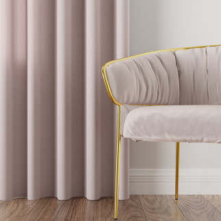 Lotus tkanina dekoracyjna wodoodporna, wysokość 300cm, kolor 010 pastelowy różowy