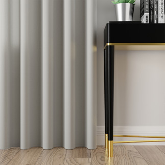 Lotus tkanina dekoracyjna wodoodporna, wysokość 300cm, kolor 014 szary