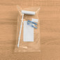 Wieszak uniwersalny długi 17cm biały 010 - EAN: 5907693252295