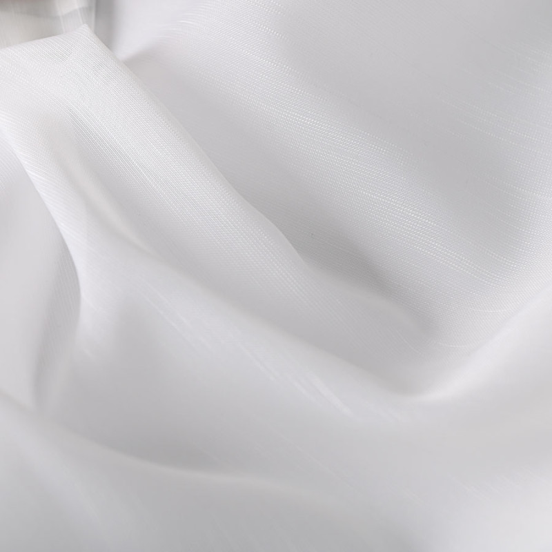 Firanka Izyda trudnopalna z ołowianką, 300cm, biały, EAN: 5907693258570