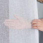 Firanka fantazyjna z ołowianką 305cm, kolor biały 001, EAN: 5907693231665