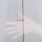 Firanka Fantazyjna Pasowa z Ołowianką 320cm Biała z Szarym i Srebrną Nitką, EAN: 5907693234611