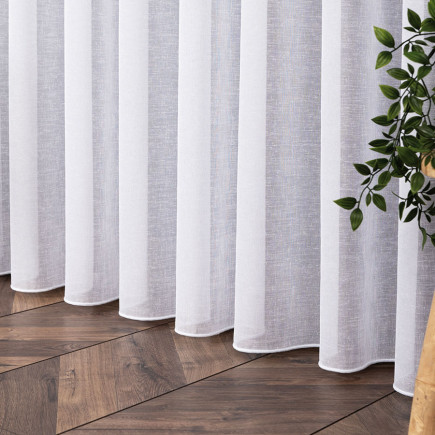 Firanka Tiana z ołowianką 300cm Biała 001 EAN: 5907693258518