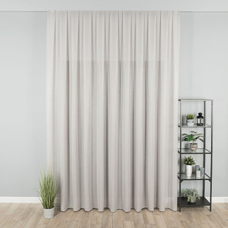 Firanka z ołowianką 320cm szara 009, EAN: 5907693268661